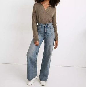 NWT Madewell Superwide-Leg Jeans